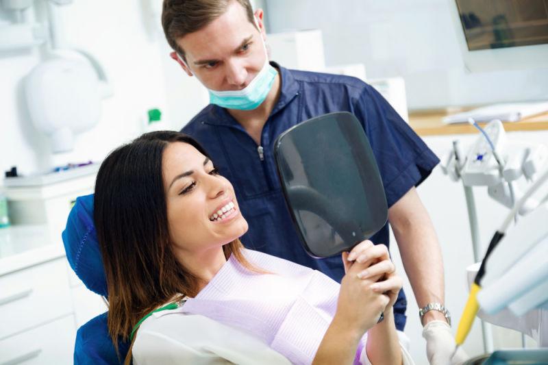 framingham dentist with dental patient